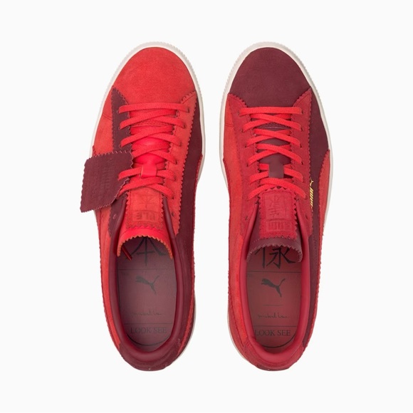 PUMA x MICHAEL LAU – Poppy red suede sneakers | Limited collab * - Picture 6 of 14